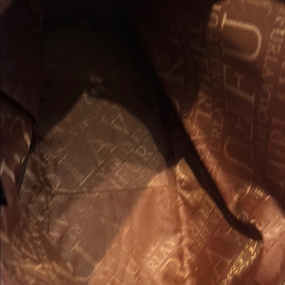 Furla Chic Red-Brown Leather Shoulder Bag with Crescent Shape - Picture 6 of 6